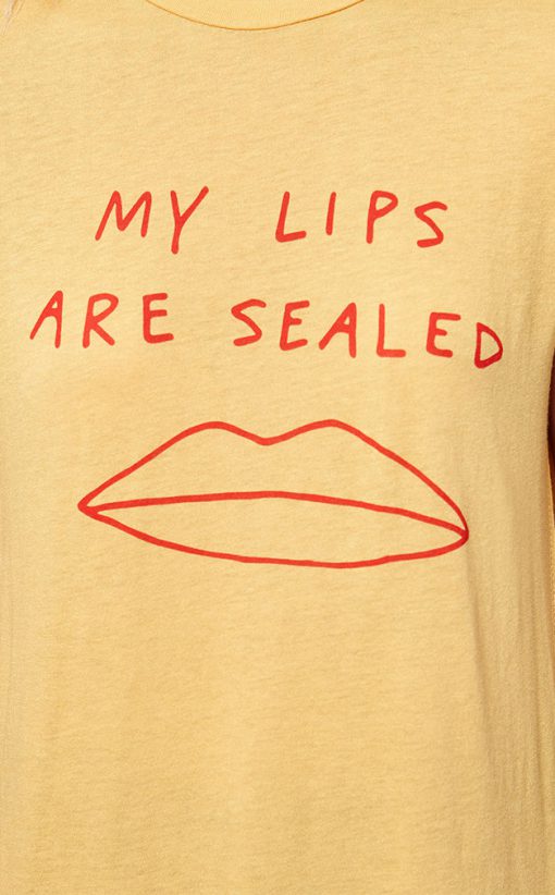 My Lips Are Sealed T-Shirt