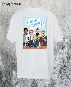 Neck Deep Cartoon T-Shirt