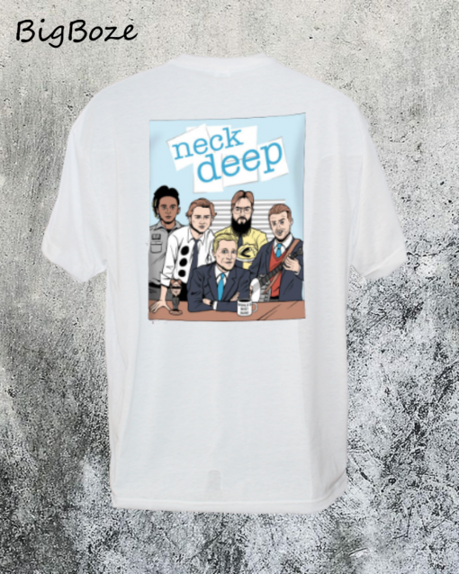 Neck Deep Cartoon T-Shirt