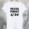 Never Forget 420 T-Shirt