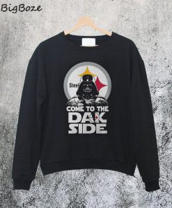 Pittsburgh Steelers Come to the Dak Side Dark Vader Sweatshirt