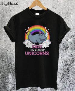 Rhino Save The Chubby Unicorns T-Shirt