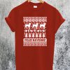 Feliz Navidog Ugly Christmas T-Shirt