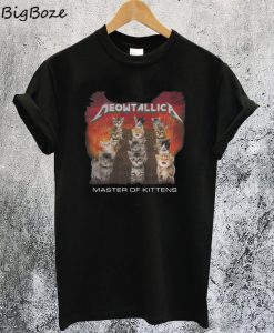 Meowtallica Master of Kittens T-Shirt