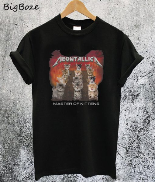 Meowtallica Master of Kittens T-Shirt
