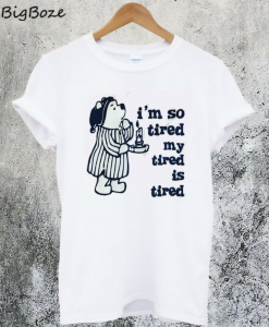 Sleepy Pooh Tired T-Shirt