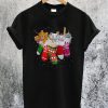 The Aristocats in Socks Christmas T-Shirt