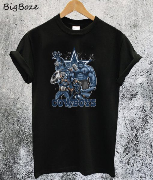 The Avengers Dallas Cowboys T-Shirt