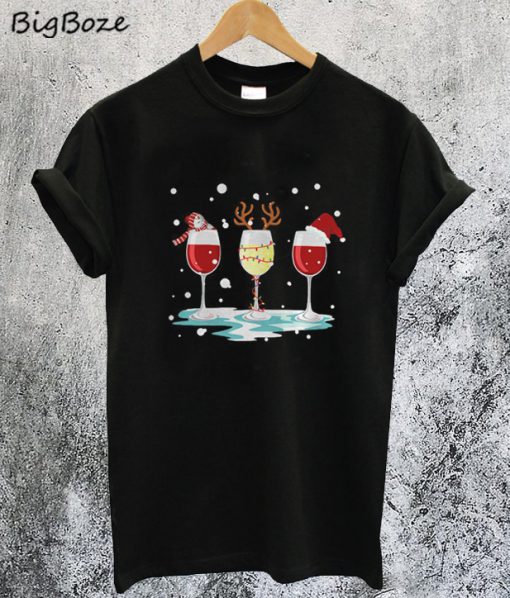 Wine Christmas T-Shirt
