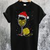 Yarn And Champagne Wine Glass T-Shirt