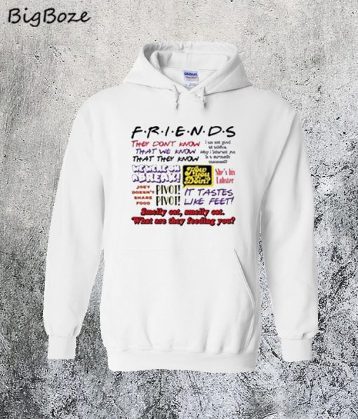 Friends What Are They Feeling You Hoodie