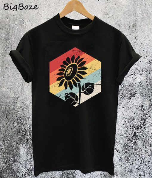 Retro Sunflower T-Shirt