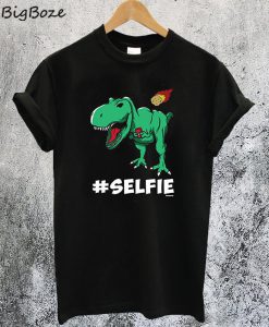 TRex Dinosaur Selfie T-Shirt