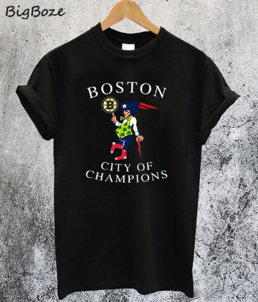 BOSTON City of Champion T-Shirt