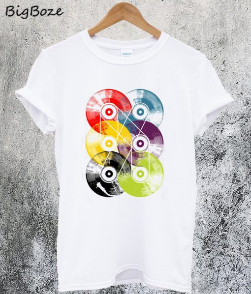 Colorful Disc T-Shirt