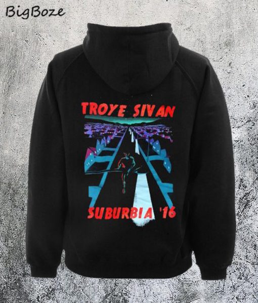 Troye Sivan Suburbia '16 Back Hoodie