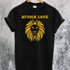 Africa Love Golden Lion T-Shirt
