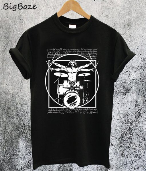 Da Vinci Drummer T-Shirt