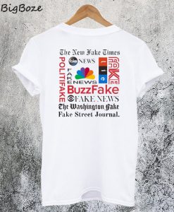 Fake News Back T-Shirt