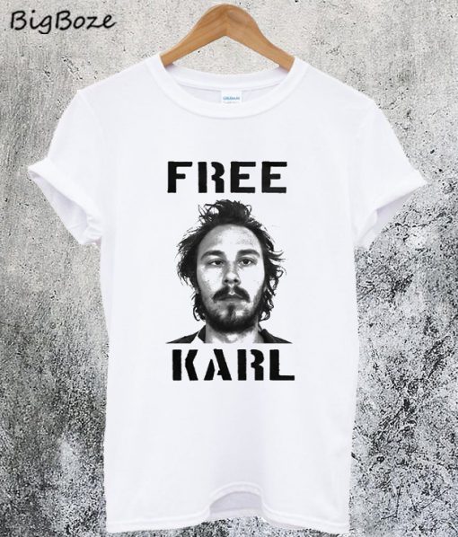 Free Karl Workaholics T-Shirt