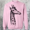 Giraffe Fleece Sweatshirt