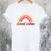 Good Vibes Rainbow T-Shirt