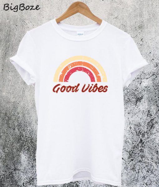 Good Vibes Rainbow T-Shirt