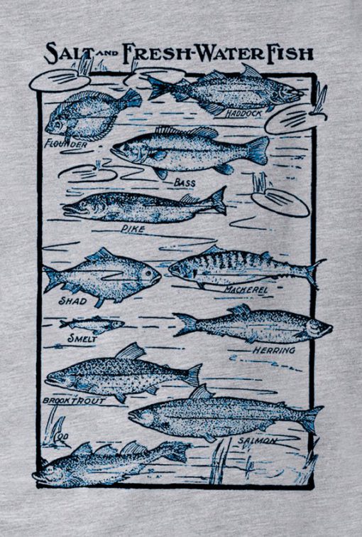 Salt and fresh Water Fish T-Shirt