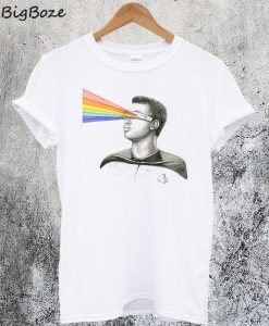 Star Trek Geordi Reading Rainbow T-Shirt