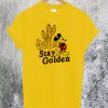 Stay Golden Mickey Mouse T-Shirt