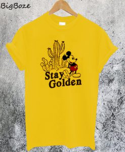 Stay Golden Mickey Mouse T-Shirt