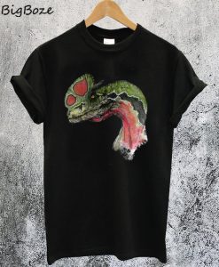 The Spitter in Color Dilophosaurus T-Shirt