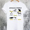 Animals of The World T-Shirt