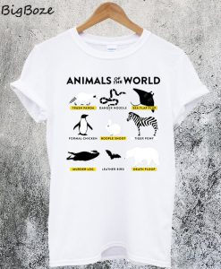Animals of The World T-Shirt