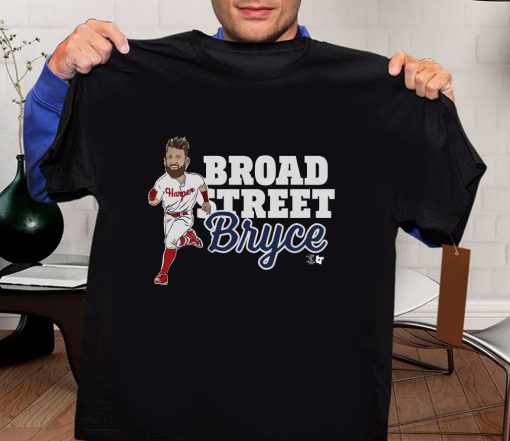 Bryce Harper Phillies Broad Street T-Shirt