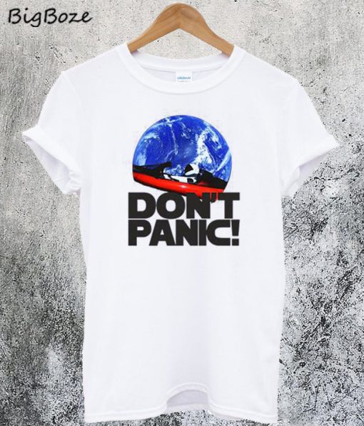 Don't Panic Space T-Shirt