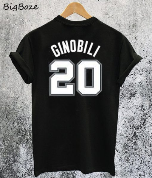 Ginobili 20 T-Shirt