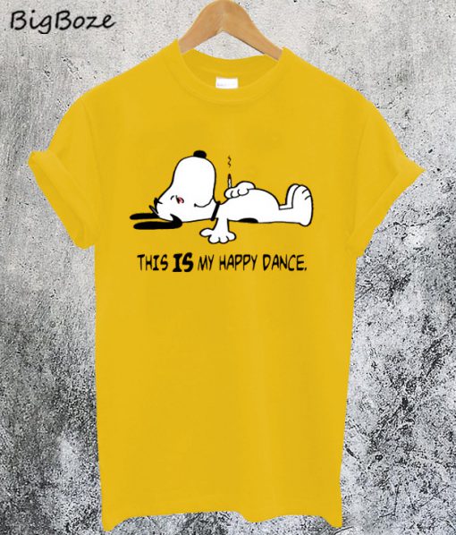 Happy Dance Snoopy T-Shirt