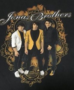 Jonas Brothers 2008 Tour Burnin' Up T-Shirt