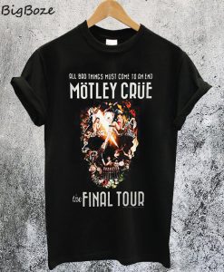 Motley Crue Admat Final Tour T-Shirt