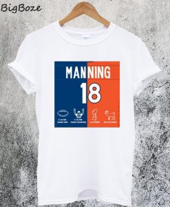 Peyton Manning Hall Of Fame T-Shirt