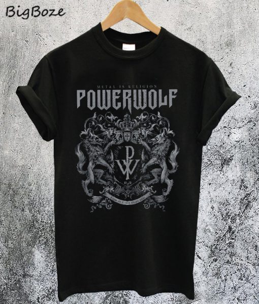 Powerwolf Metal is Religion T-Shirt