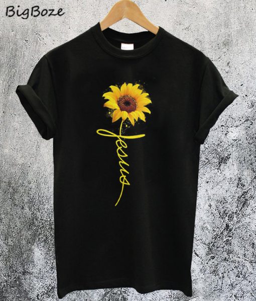 Sunflower Jesus T-Shirt