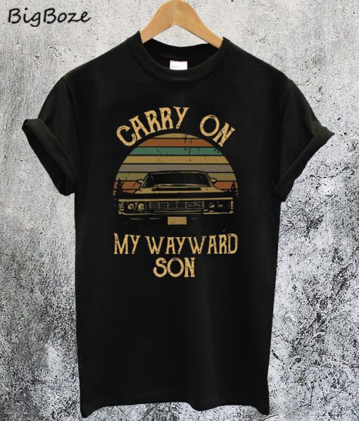 Supernatural Carry On My Wayward Son T-Shirt