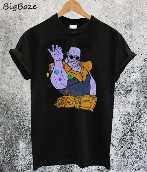 Thanos Salt Bae Meme T-Shirt