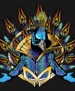The Masked Peacock T-Shirt