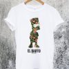 The Simpsons Floral Barto T-Shirt