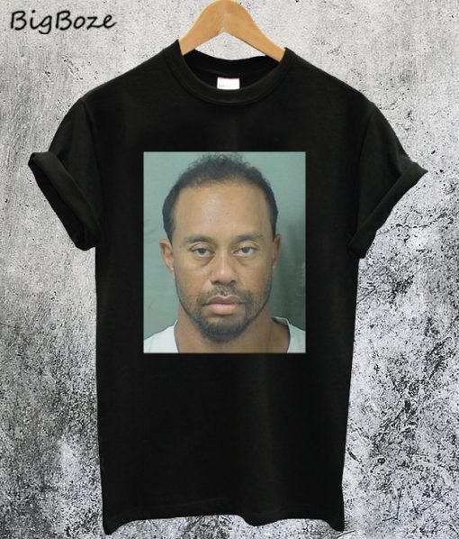 Tiger Woods Mugshot T-Shirt