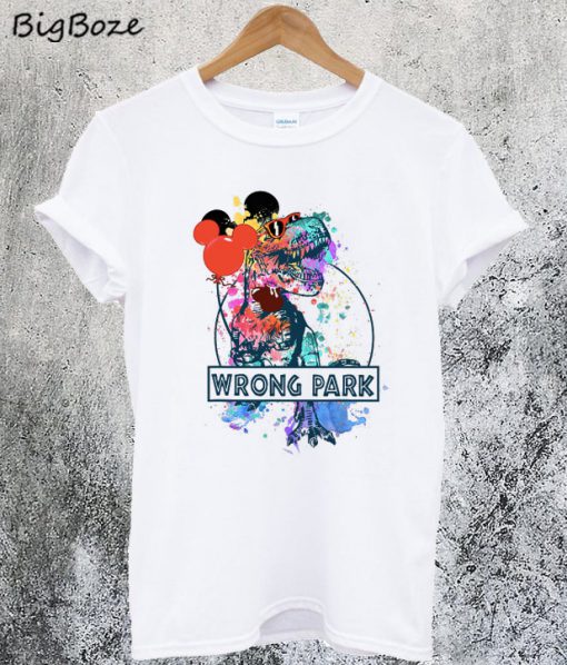 Wrong Park T-Rex T-Shirt