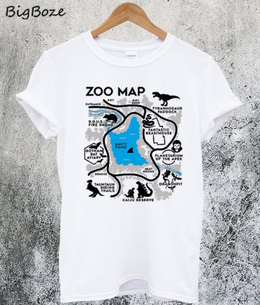 Zoo Map T-Shirt